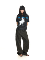 Vintage Washed Graphic Short-Sleeve T-Shirt 5