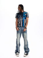 Visual Kei Flag Print T-Shirt 3