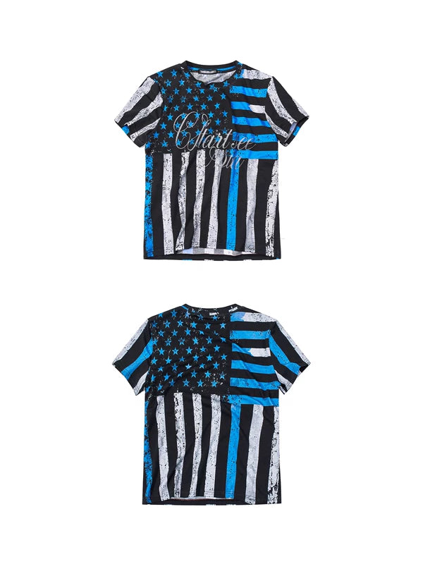 Visual Kei Flag Print T-Shirt 5