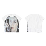 6259209658826,6259209658827,6259209658828,6259209658829, Visual Kei Portrait Print Raglan T-Shirt