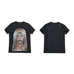 6078894780354,6078894780355,6078894780356,6078894780357, Visual Kei Portrait Print T-Shirt