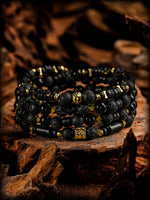 Volcanic Stone Beaded Bracelet 1