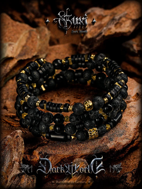 Volcanic Stone Beaded Bracelet 2