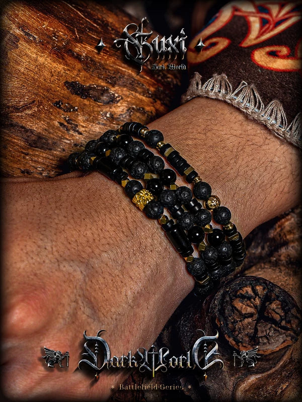 Volcanic Stone Beaded Bracelet 5