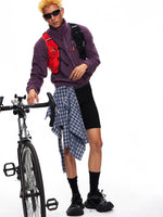Warm Fleece Stand Collar Running Top 1