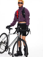 Warm Fleece Stand Collar Running Top 2
