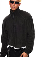 Warm Fleece Stand Collar Running Top 4