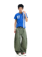 Washed Baggy Cargo Pants 5