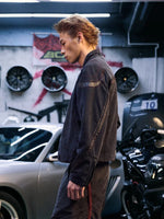 Washed Canvas Motorcycle Jacket 4