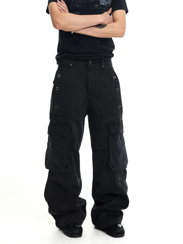 ,6244136058807,6244136058808,6244136058809,6244136058810,6244136058811, Washed Distressed Cargo Pants