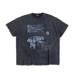 6032954168833,6032954168834,6032954168835, Washed Distressed Graphic T-Shirt