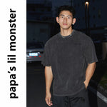 5612160147956,5612160147957,5612160147958,5612160147959, Washed Distressed T-Shirt With Metal Accents