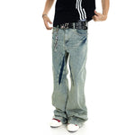 6234976407461,6234976407462,6234976407463,6234976407464, Washed Flared Jeans Pants