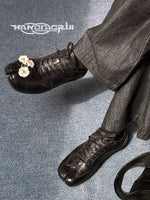 Washed Horseskin Split-Toe Training Shoes 2