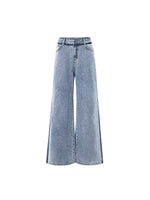 Washed Loose Straight Leg Jeans Pants 5