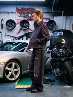 Water Ripple Collared Jacket 2