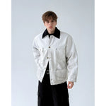 Western Barn Distressed Denim Jacket 5