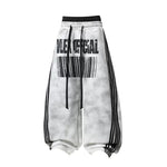 6223921886424,6223921886425,6223921886426,6223921886427, Wide Leg Barcode Print Casual Pants