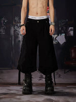 Wide-Leg Cargo Pants 1