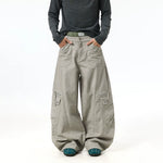 6163634650219,6163634650220,6163634650221,6163634650222,6163634650223, Wide Leg Distressed Cargo Pants