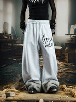 5951268393448,5951268393449,5951268393450,5951268393451, Wide-Leg Drawstring Graphic Sweatpants