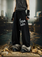 5951268393452,5951268393453,5951268393454,5951268393455, Wide-Leg Drawstring Graphic Sweatpants
