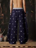 Wide Leg Elastic Waist Casual Sweatpants 5