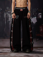Wide Leg Graphic Sweatpants 2