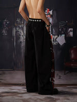 Wide Leg Graphic Sweatpants 4