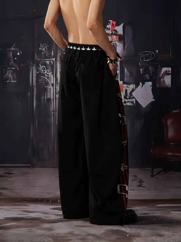 Wide Leg Graphic Sweatpants 4