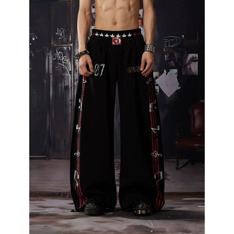 6241916706178,6241916706179,6241916706180,6241916706181, Wide Leg Graphic Sweatpants