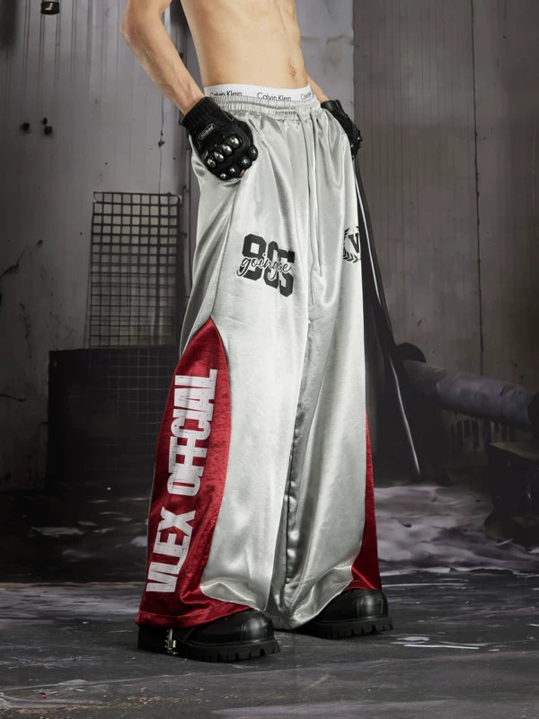 Wide-Leg Jersey Pants with Elastic Waist 3