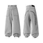 6223447714059,6223447714060,6223447714061,6223447714062, Wide-Leg Letter Print Casual Pants