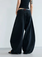 Wide-Leg Loose Fit Denim Pants 3
