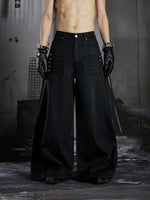 Wide-Leg Loose Fit Pants 1