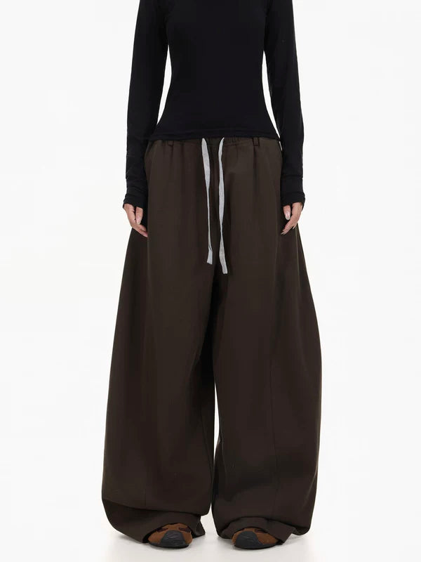 Wide Leg Loose Fit Sweatpants Pants 1