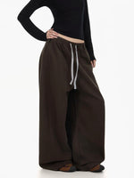 Wide Leg Loose Fit Sweatpants Pants 3