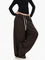 Wide Leg Loose Fit Sweatpants Pants 4