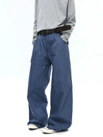 Wide-Leg Loose Fit Work Pants 2