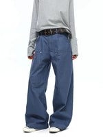 Wide-Leg Loose Fit Work Pants 4