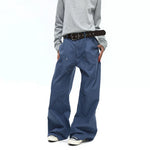 6018005525855,6018005525856,6018005525857,6018005525858, Wide-Leg Loose Fit Work Pants