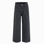 6018005525859,6018005525860,6018005525861,6018005525862, Wide-Leg Loose Fit Work Pants