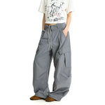 6200854466870,6200854466871,6200854466872,6200854466873, Wide Leg Multi-Pocket Paratrooper Cargo Pants