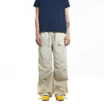 5755574689382,5755574689383,5755574689384, Wide Leg Nylon Cargo Paratrooper Pants