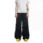 5755574689386,5755574689387,5755574689388, Wide Leg Nylon Cargo Paratrooper Pants