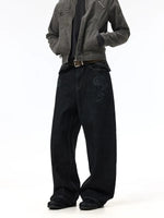 Wide Leg Selvedge Denim Jeans Pants 4
