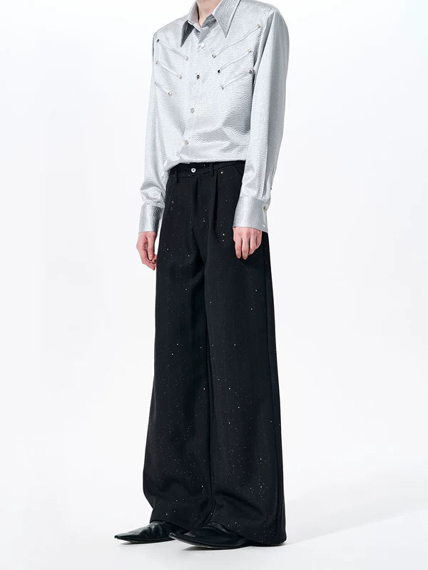 Wide-Leg Suit Pants 3