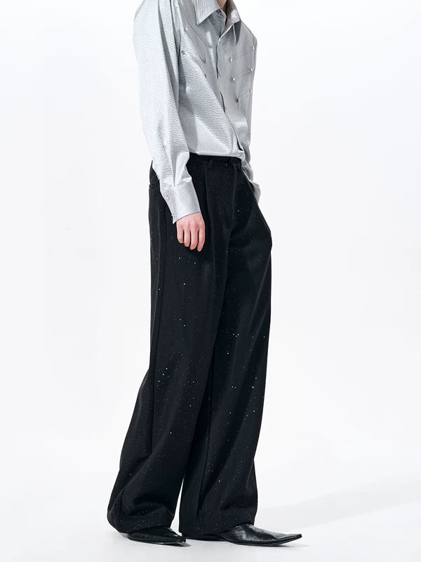 Wide-Leg Suit Pants 4