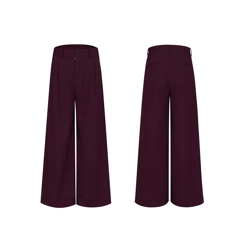5930310113465,5930310113466,5930310113467,5930310113468, Wool Tencel Straight Leg Dress Pants
