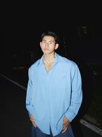 Wrinkle-Resistant Silk Shirt With Large Collar 3